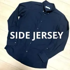 ジュンハシモト　SIDE JERSEY シャツ　サイズ4　Ｌサイズ相当　ブラック