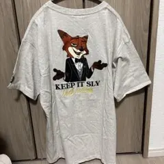 ディズニーズートピア2 ニックワイルドタキシードTシャツ LL しまむら
