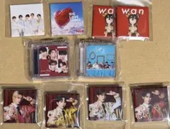 M!LK サクラステージ カプセルトイ マグネット 缶バッジ ミニジャケ まとめ