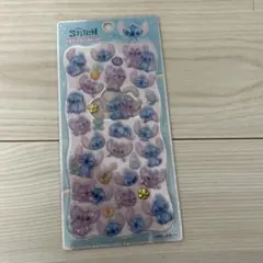 プチドロップステッカー　シール　スティッチ　エンジェル　ディズニー