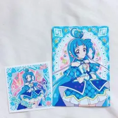キミとアイドルプリキュア キュアウィンク 蒼風なな プリキラシール トレカセット