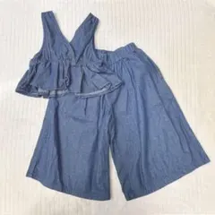 【美品】韓国子供服 mon Atelier デニムセットアップ 90サイズ