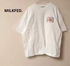 MILKFED. ビックシルエット カラフルバックプリント Tシャツのサムネイル