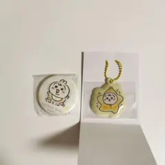 ちいかわ　baby 缶バッジ　PVCぷっくりキーホルダー　うさぎ