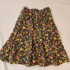 美品◎3L◎サニークラウズ　スカート　ロングスカート　フェリシモ　フルーツ