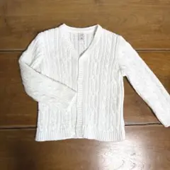 gap カーディガン　白　80