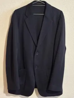 ユニクロ ネイビー　ジャージジャケット　Lサイズ