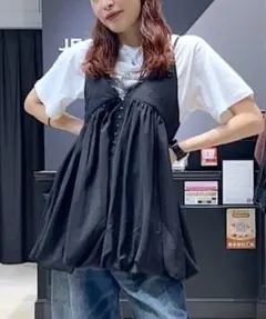 JEANASIS ジーナシス バルーンキャミチュニック