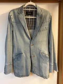 BURBERRY BLACK LABEL デニムテーラードジャケット