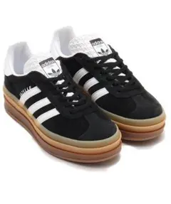 adidas Gazelle Bold ブラック スニーカーのサムネイル