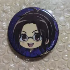 進撃の巨人 ハンジ ちびキャラ　グリッター缶バッジ