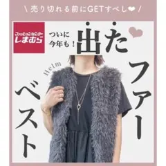 しまむら Helm ファーベスト グレー