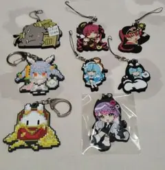 て*て様 ホロライブ　記念　コラボ　ラバーストラップ　まとめ売り