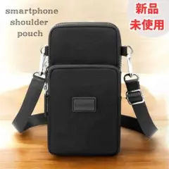 【新品】スマホショルダー ポーチ 斜めがけ ピンク ミニバッグ 軽量 撥水