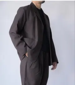 still by hand 25aw セットアップ　ブラウン