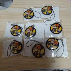 【セット】ハイキュー　ジェイワールド　ストラップ　8点セット　月島蛍