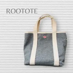 【ルートート】トートバッグ　グレー　手提げ　サブバッグ　軽量