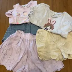 anyFAM ブランシェス　プティマイントップス　パンツセット