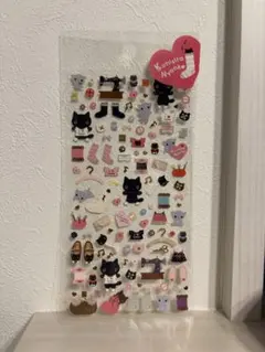 Kutsushita Nyanko シール　靴下にゃんこ