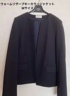 PLST ウォームリザーブ　キーカラージャケット　ネイビー　M