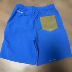 Columbia 青 ハーフパンツ
