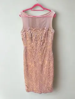TADASHI SHOJIタダシショージ☆アヤメ花刺繍レースドレスワンピース TADASHI SHOJIタダシショージ☆アヤメ花刺繍レースドレスワンピース