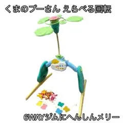 くまのプーさん えらべる回転 6WAYジムにへんしんメリーのサムネイル