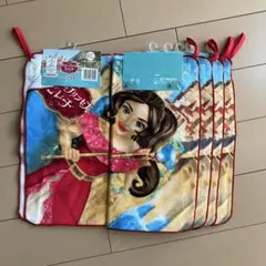 新品未使用　ディズニー アバローのプリンセスエレナ　ループ付タオル　5枚セット