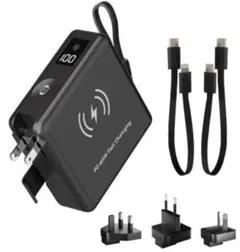 ✨送料無料✨モバイルバッテリー 20000mAh 大容量 LCD残量表示