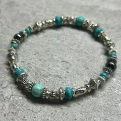 インディアンジュエリー　ターコイズ　ブレスレット　ナバホ