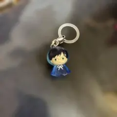 銀魂　新八　めじるしアクセサリー　ストラップ付きフィギュア