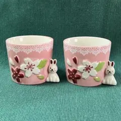 NO.986 リメ缶 リメイク缶 プランター うさぎ 2個セット 多肉 - メルカリ