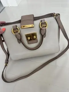 miu miu 2way ハンドバッグ ショルダーバックバイカラーのサムネイル
