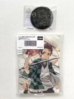 鬼滅の刃 錆兎 WEBSHOPくじ 缶バッジ 箔押し アクスタ ステッカー 鬼滅の刃 web shopくじ 錆兎 C賞 缶バッジ 57ミリ 箔押し｜Yahoo