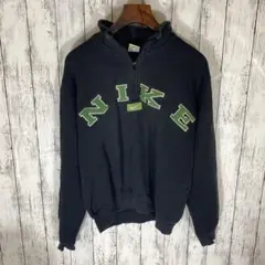 90s 銀タグ nike ハーフジップ　スウェット