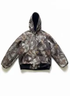 carhartt アクティブジャケット　迷彩　リアルツリー
