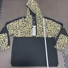 PUMA レオパード柄 ナイロンジャケット・パンツセット