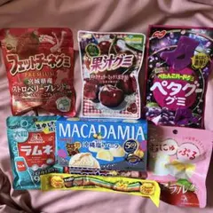 お菓子詰め合わせ グミ チョコレート8点セットのサムネイル