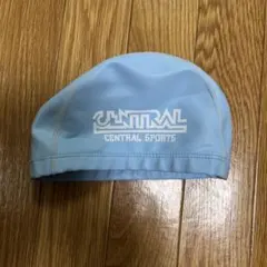 CENTRAL SPORTS 水泳帽 Mサイズ 水色