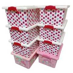 ✨未使用品✨ミルキー ペコちゃん コンテナボックス サンリオ マイメロ キキララ