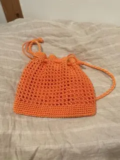 【LOWRYS FARM】カラー巾着ショルダー