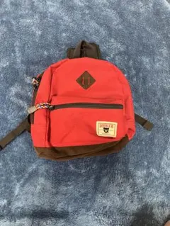 DOUBLE.B 赤色 キャンバスリュックのサムネイル