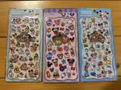 ★プチボンボンドロップ ミッキー & フレンズ キャラクターシール 3パック★