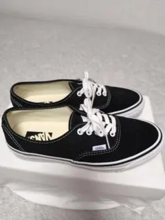 美品 VANS PREMIUM Authentic スエード×キャンバス 黒 9