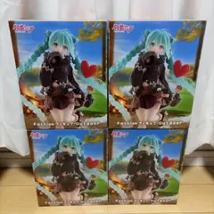 【4個】 初音ミク Fashionフィギュア Outdoor ボカロ まとめ売り