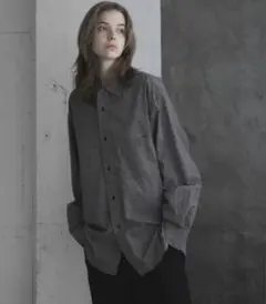 BRENT チェック柄 長袖ネルシャツ BRENT チェック柄 長袖ネルシャツ