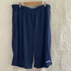 大きめサイズ　ケイパ　ハーフパンツ　紺 5Lのサムネイル