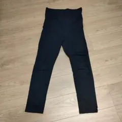 マタニティ ハイウエスト スキニーパンツ ブラック