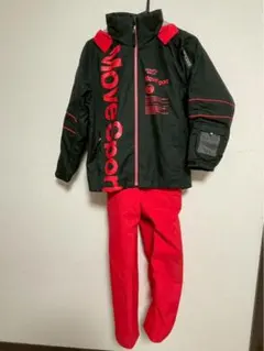 DESCENTE Move Sport 140 子ども用スキーウェア 黒/赤 2026年最新】move sport スキーウェアの人気アイテム - メルカリ