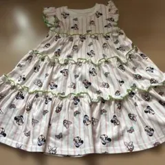 新品 ディズニー リトシー ミニー &ディジィー ワンピース 90